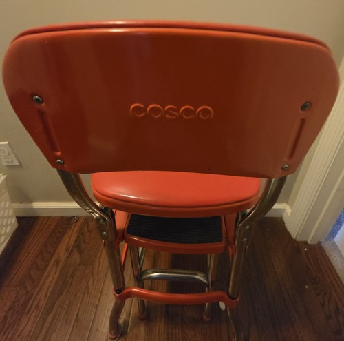 Vintage cosco red - red, stool